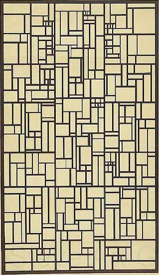 Theo van Doesburg Design for Stained-Glass Composition V.